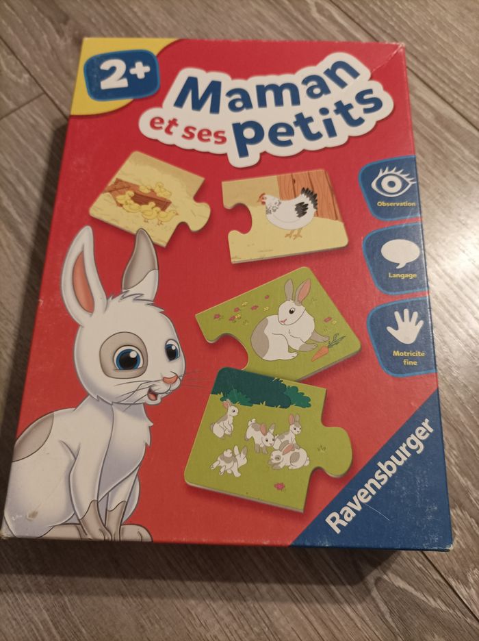 Jeu maman et ses petits