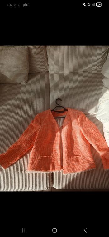 Veste corail tendance Taille 46