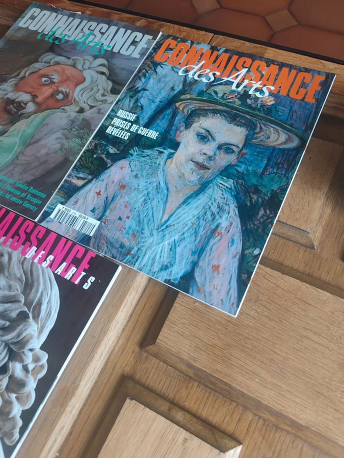 Lot 3 magazines vintage Connaissance des Arts – Picasso, Russie, Toulouse-Lautrec - photo numéro 3