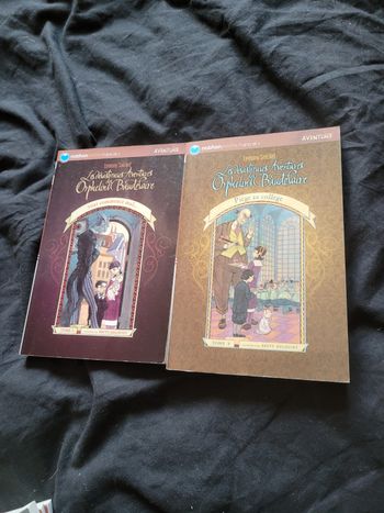 Livres les désastreuses aventures des orphelins de Baudelaire