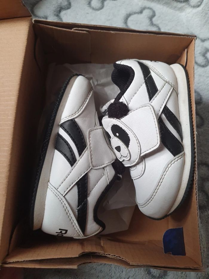 Baskets chaussures tennis panda Reebok - photo numéro 7