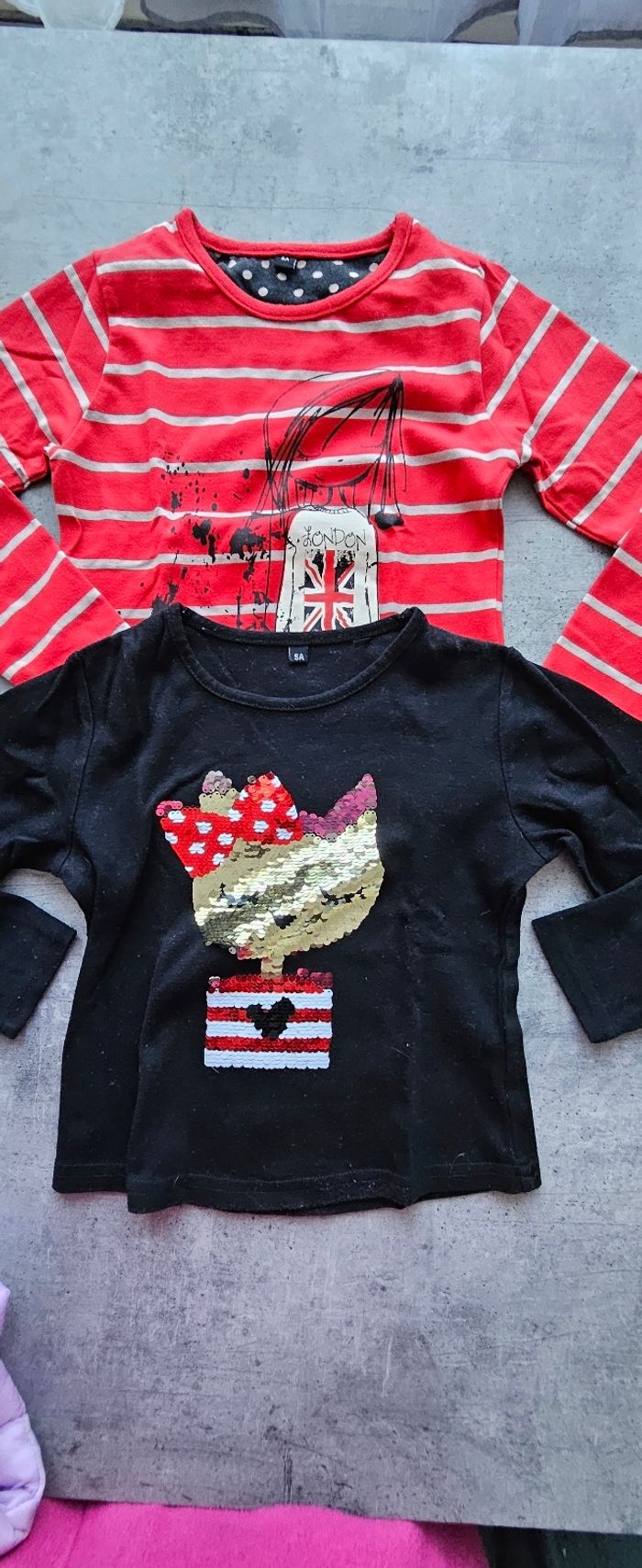 Lot de vêtements fille 5ans - photo numéro 2