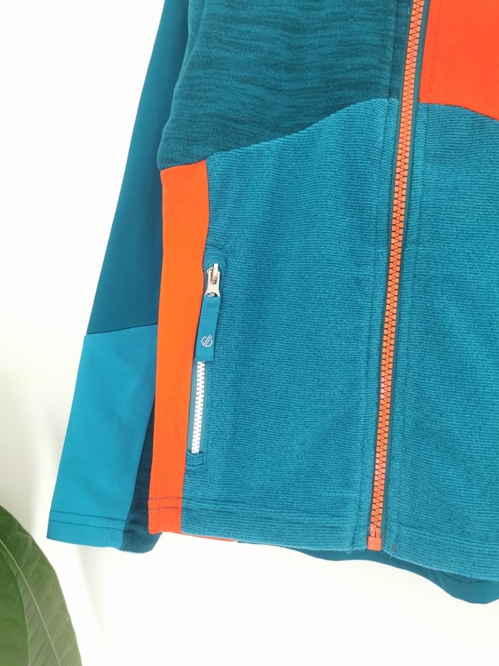 Veste zippée bi-matière à capuche et séchage rapide Dare2B 5/6 Ans - photo numéro 4