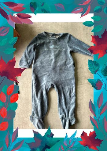 Pyjama taille 9 mois bleu