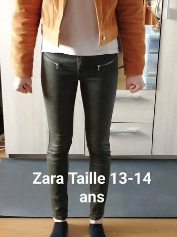 Pantalon kaki Zara taille 13-14 ans