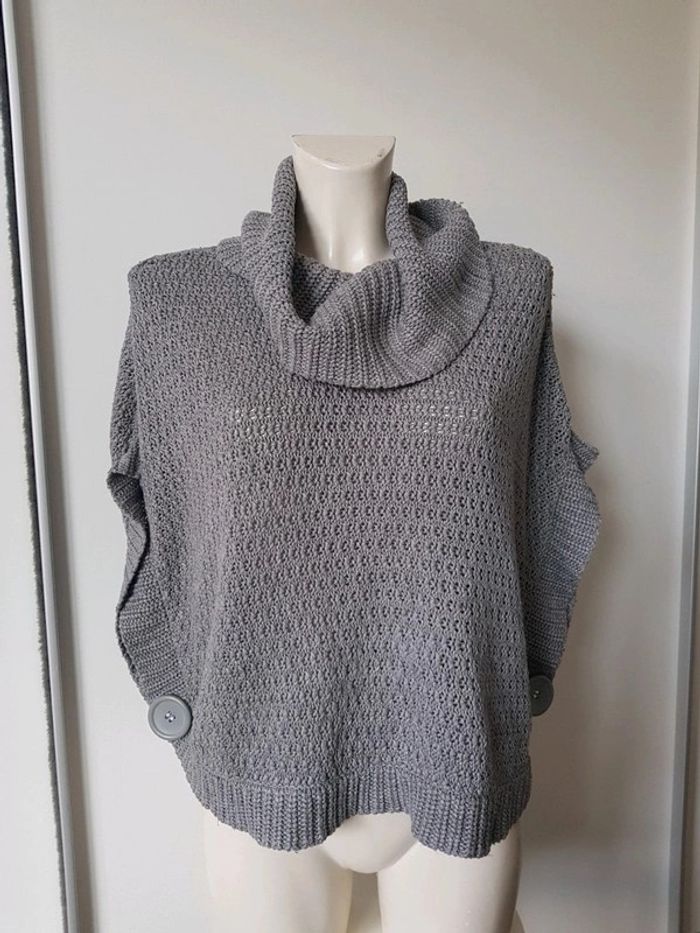 Pimkie - Poncho en tricot et col roulé - Neuf ! - photo numéro 5