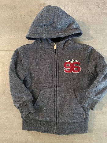 Veste molletonnée 4 ans