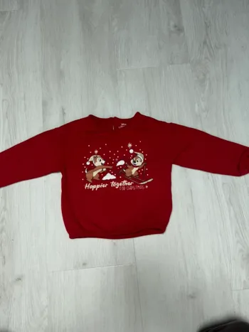 Sweat Tic et Tac Noël 18 mois