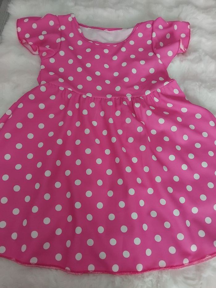 Robe petit pois ,Chic *Cool, neuf, made in France, 6 an - photo numéro 5