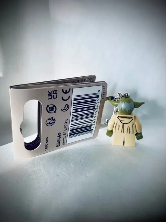 Porte-clés LEGO Star Wars - Yoda (Réf. 853449) - Neuf - photo numéro 3