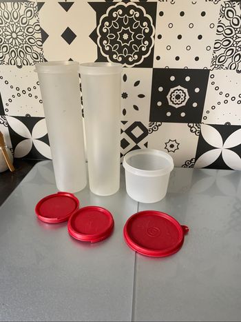 boîte spaghetti et conservation  tupperware