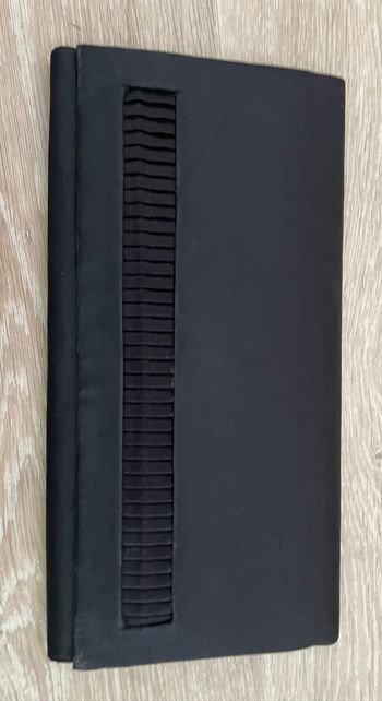 Pochette noire avec miroir intérieur pour mariage ou autre en excellent état