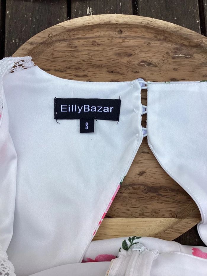 Robe longue fleurie EillyBazar – Taille S – Très bon état - photo numéro 10