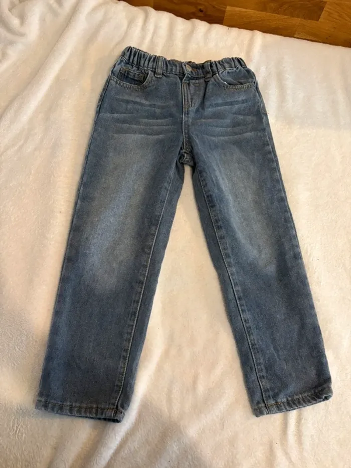 Jean bleu basique enfant Shein – Taille 6 ans - photo numéro 2