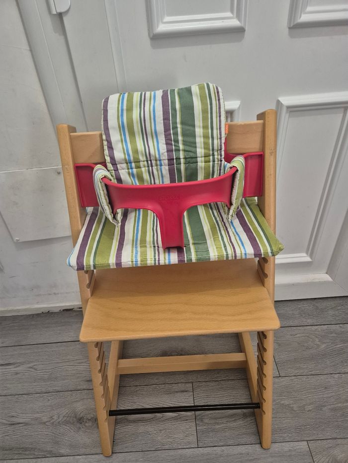 Chaise haute stokke - photo numéro 2