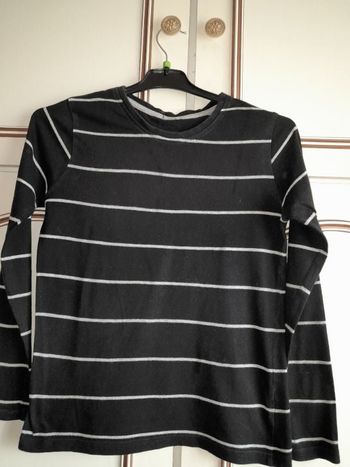 Tee-shirt garçon manches longues