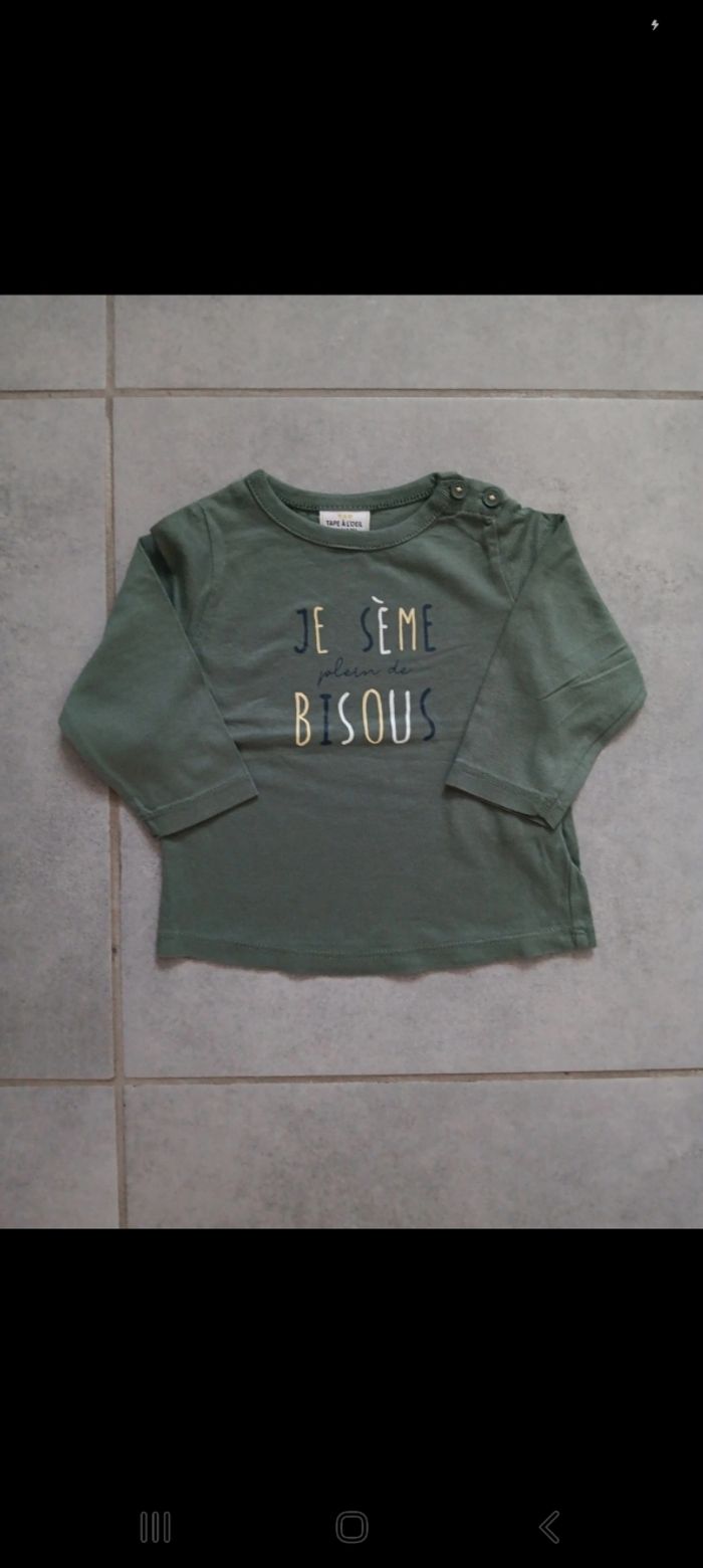 Lot tee-shirts 6 mois - photo numéro 8