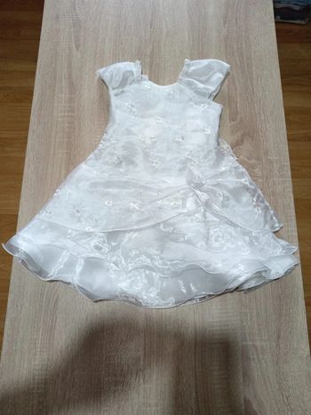 C52 robe cérémonie blanche 24_36 mois