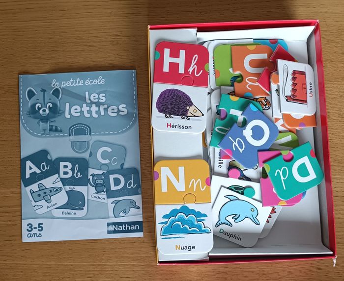 Jeu La Petite École Les Lettres Nathan 3 ans + - photo numéro 4