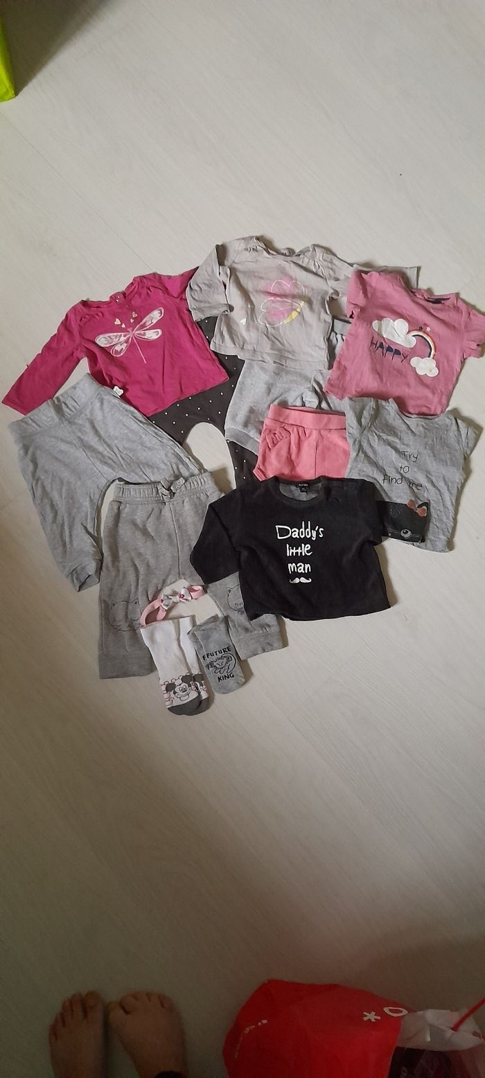 Lot 6 mois fille