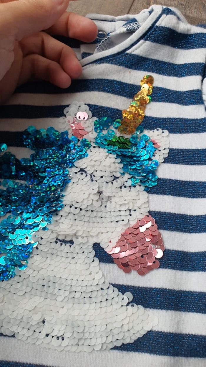 Sweat catimini 12 mois en bon état - photo numéro 3