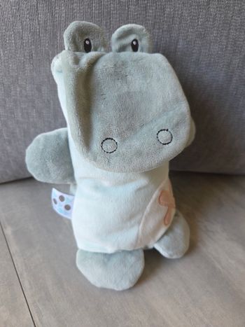 Crocodile 🐊 Nattou peluche doudou 