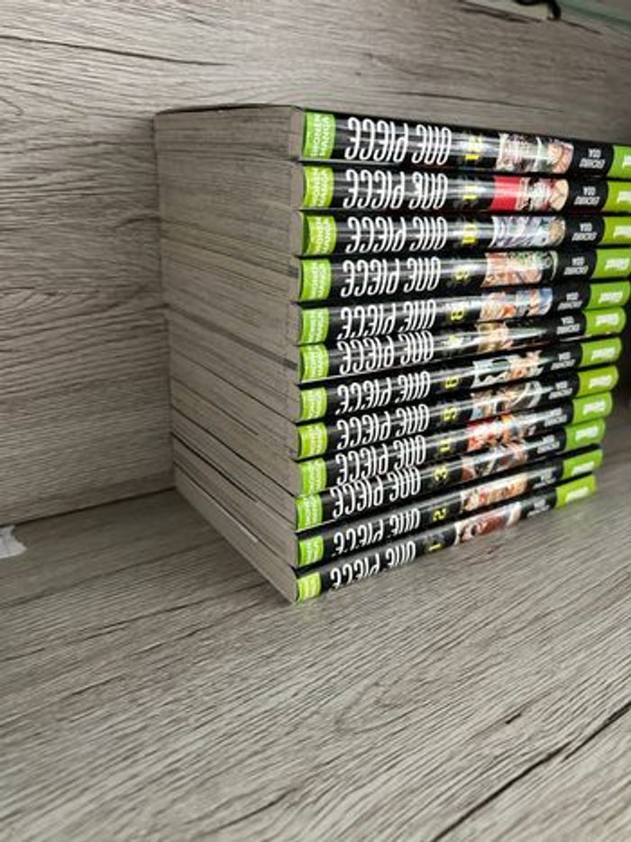 Lot 12 Livres manga one piece de 1 à 12 - photo numéro 2