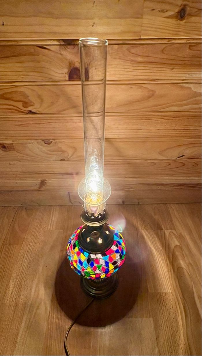 Vintage lampe modèle unique - photo numéro 4