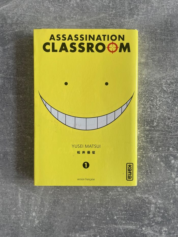 Manga Assassination classroom tome 1 en version française.