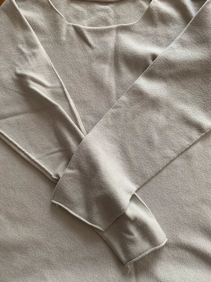Pull gris - photo numéro 3