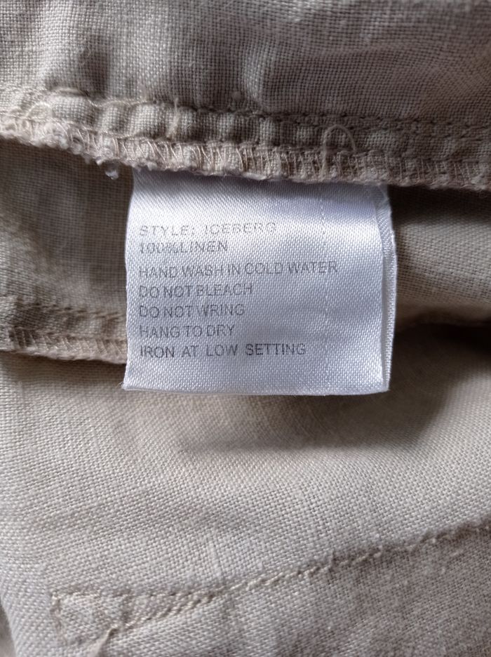 PANTACOURT DPM BY DEPECHE MOD Beige/Crème. - photo numéro 6