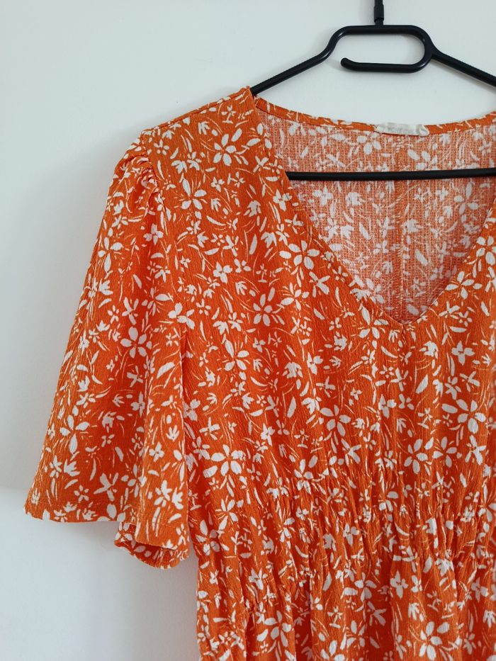 Robe orange Cache cache - photo numéro 2