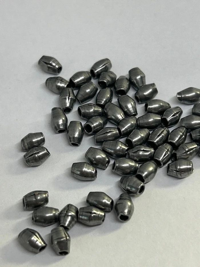 C423. Lot de 50 perles en alu des années 50 - photo numéro 5