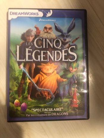 DVD ‘’Les cinq Légendes’’
