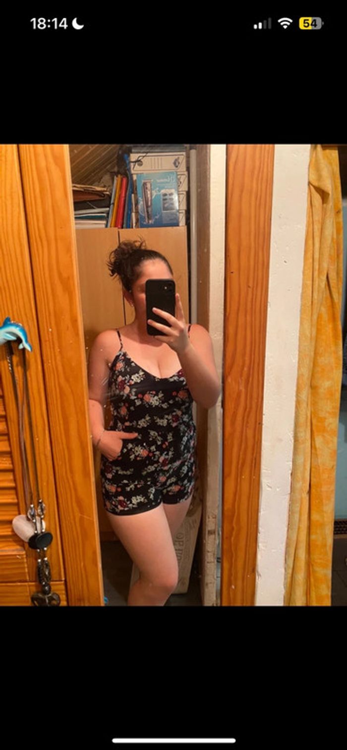 Combi short à fleur - photo numéro 4