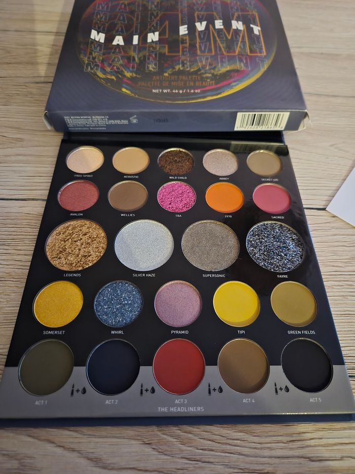 Palette 24M main event Morphe - photo numéro 2