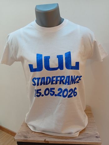 Tee-shirt jul personnaliser stade de france 