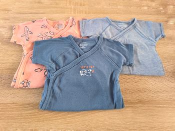 Lot 17 bodies bébé 6 mois - idéal crèche