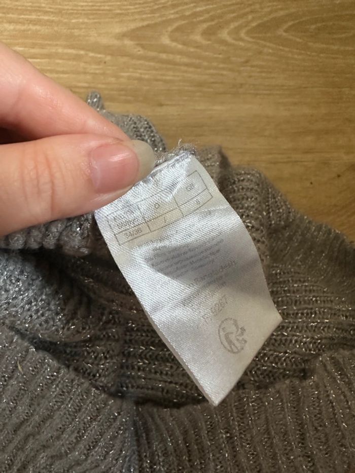 Pull Gris Femme XS/S - photo numéro 4