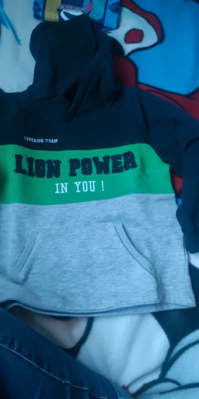 Sweat à capuche garçon