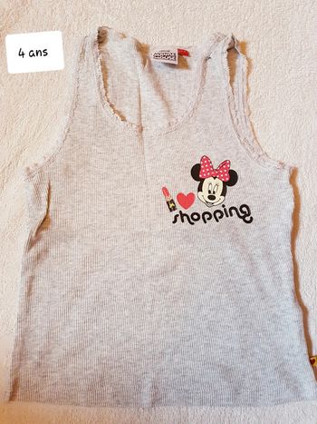 Débardeur minnie 4 ans