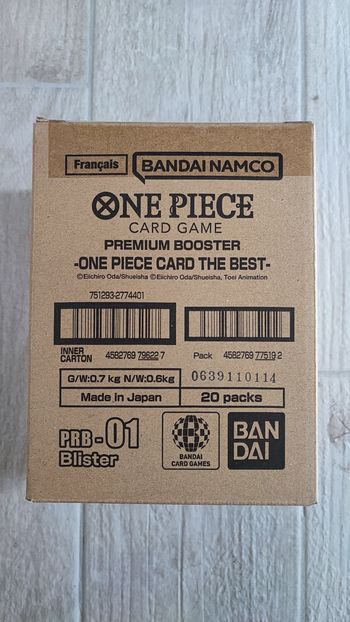 Display 20 Blister One Piece PRB-01 Français