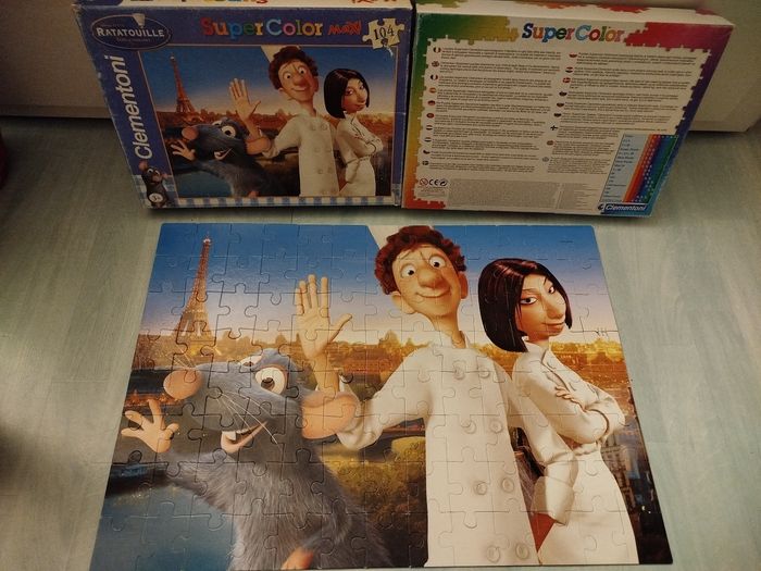 Puzzle 104 pièces Ratatouille