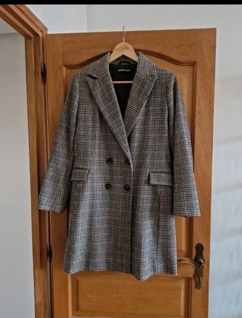 Manteau long cache cache