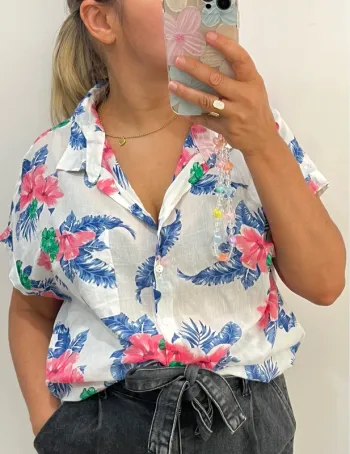 Chemise Tropical Femme