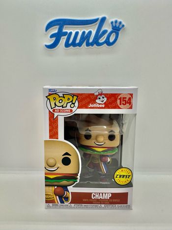 Funko Pop Jolibee Champ 154 Chase Metallic