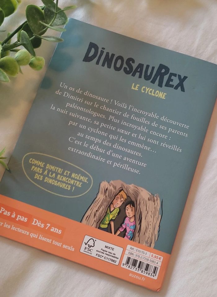 Livre Dinosaurex Le Cyclone - Tome 1 - photo numéro 2