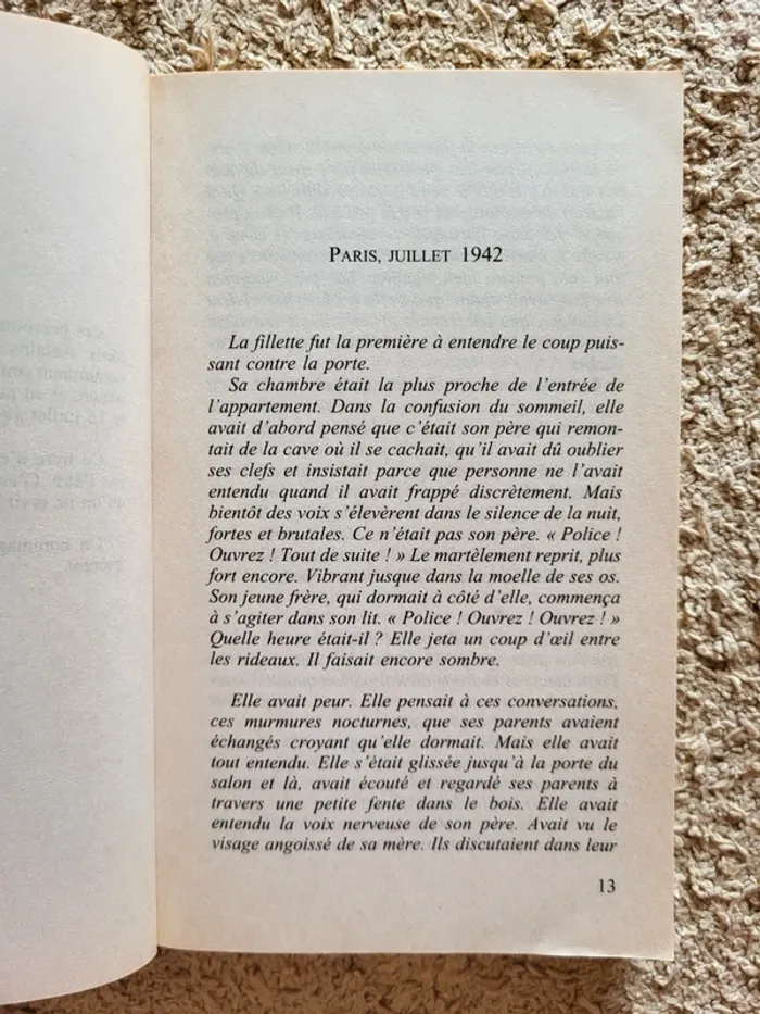 Livre "Elle s'appelait Sarah" de Tatiana de Rosnay - photo numéro 5