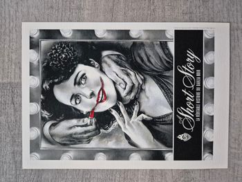 Afficheex-libris de la bande dessinée A short story format A5