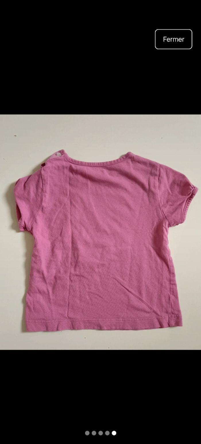 Tee shirt unique étoile rose - photo numéro 5